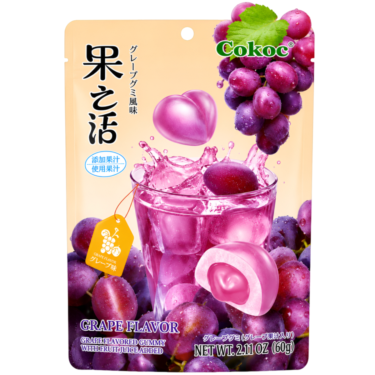 Kumikarkit COKOC (GRAPE), 60g