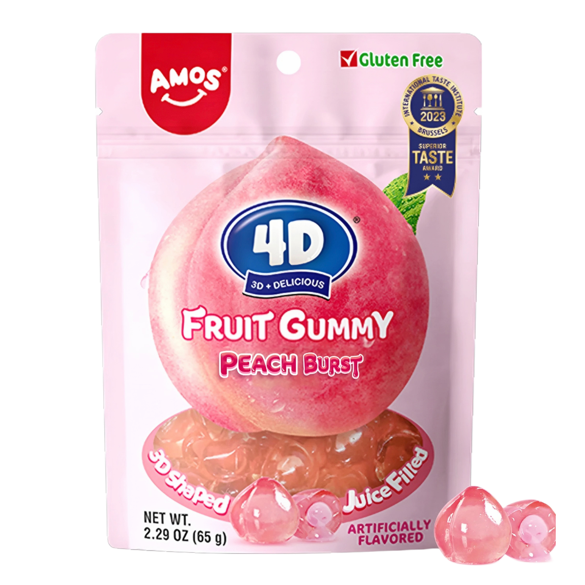 Guminukai AMOS 4D (PEACH BURST), 65g