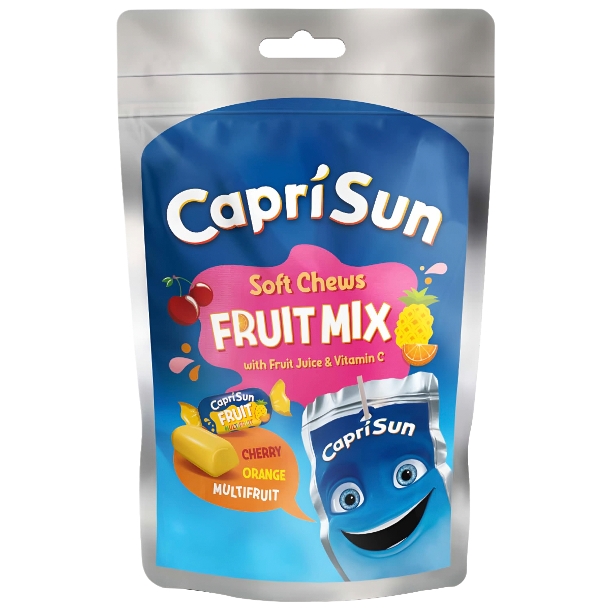 Sitkeät karkit CAPRI-SUN SOFT CHEWS (FRUIT MIX), 147g
