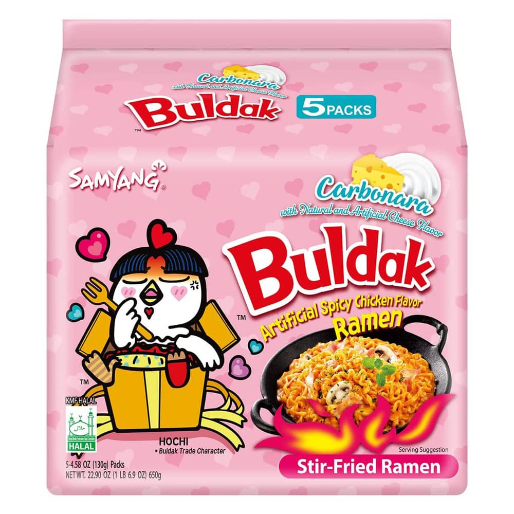 Ramen SAMYANG (CARBONARA), 650g foto