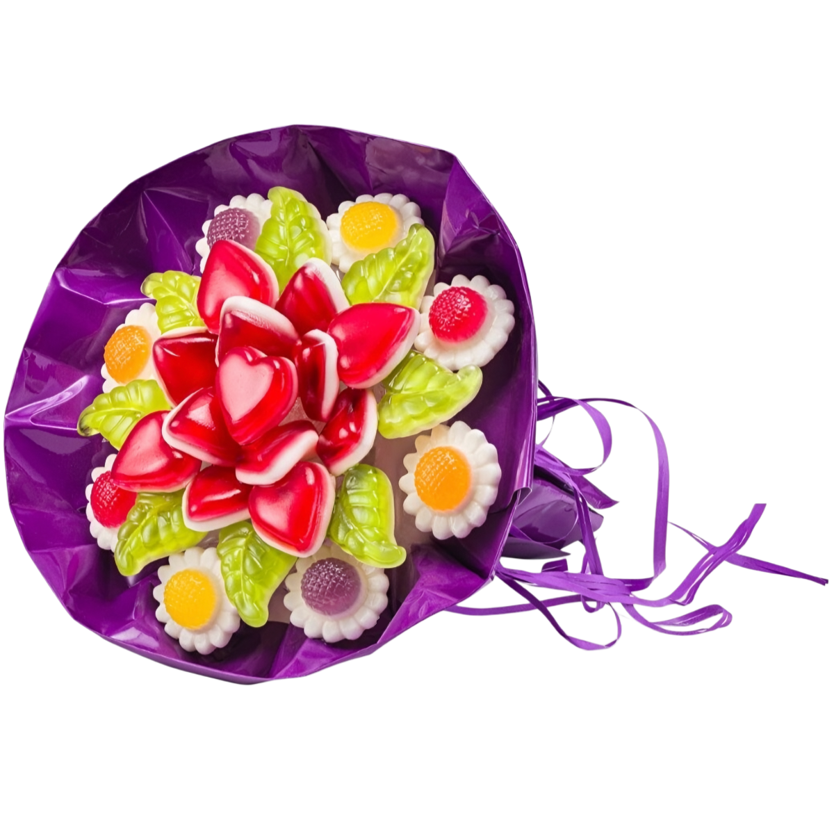 Kumikarkkisetti CANDY POP FLOWER BOUQUET, 160g