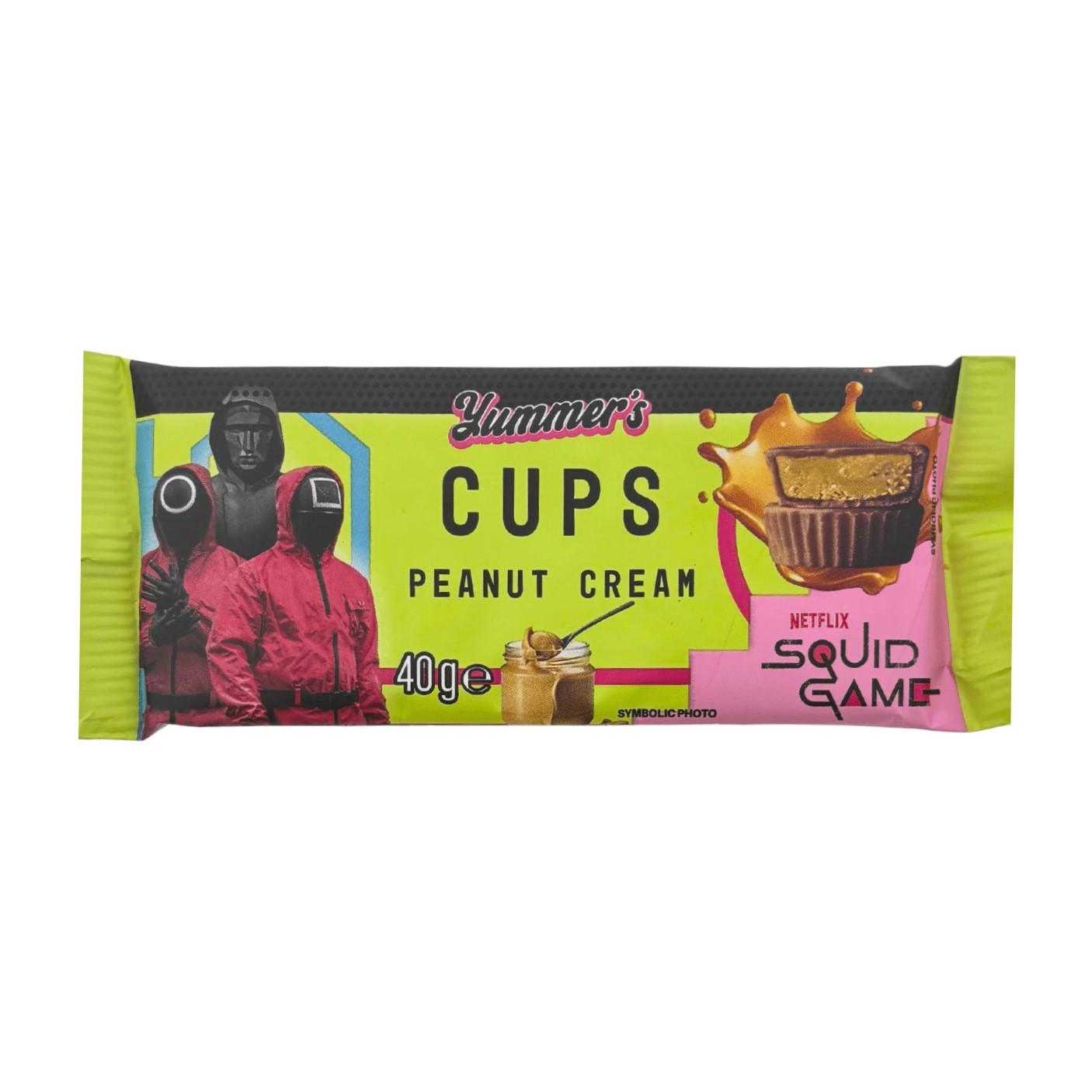 Babeczki z mlecznej czekolady YUMMER'S (RASPBERRY/PEANUT BUTTER), 40g