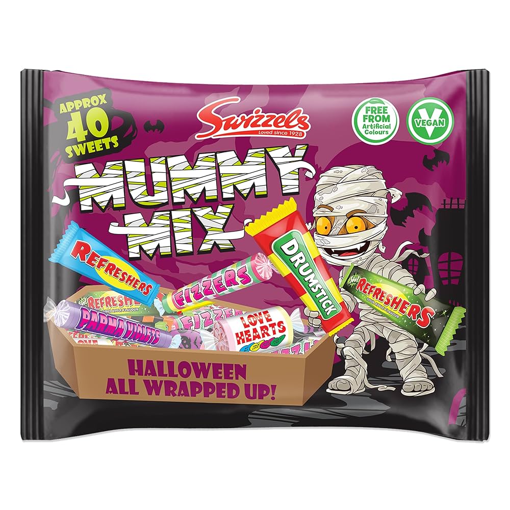 Konfektes SWIZZELS MUMMY MIX, 340g