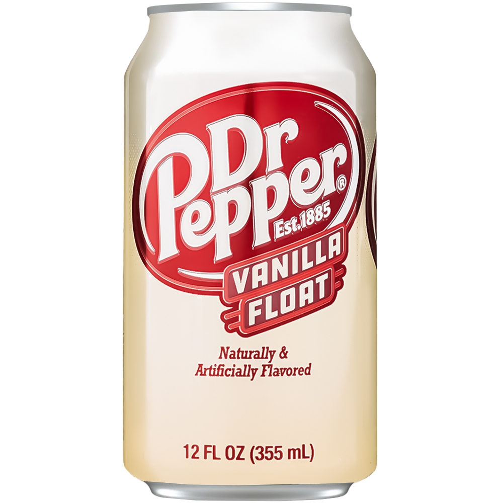 Atspirdzinošs dzēriens DR. PEPPER (VANILLA FLOAT), 355ml foto