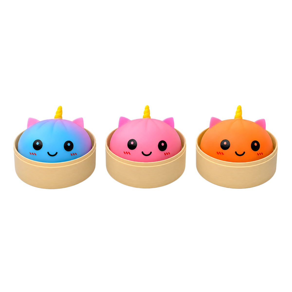 Žaislas SQUISHY BUN RAINBOW MYSTERY DUMPLING UNICORN photo