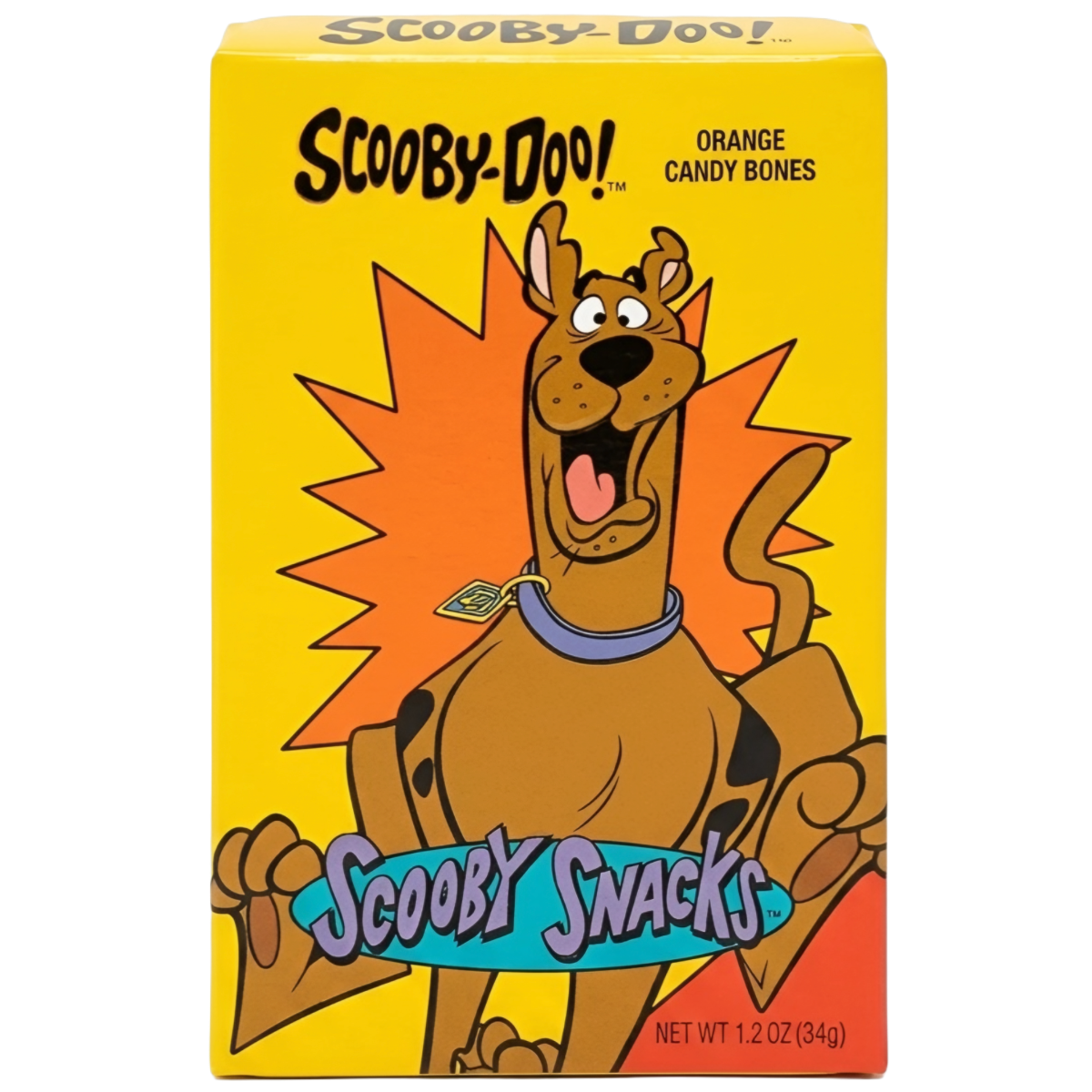 Pastilas SCOOBY-DOO! SCOOBY SNACKS (ORANGE), 34g