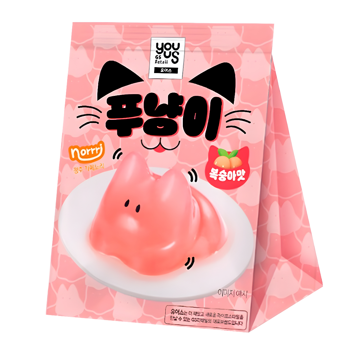 Želejas saldumi YOUUS (PEACH) 90g