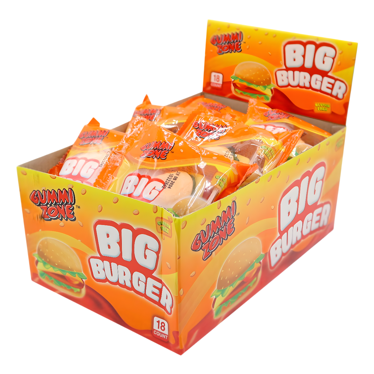Kumikarkki GUMMI ZONE BIG BURGER, 28g