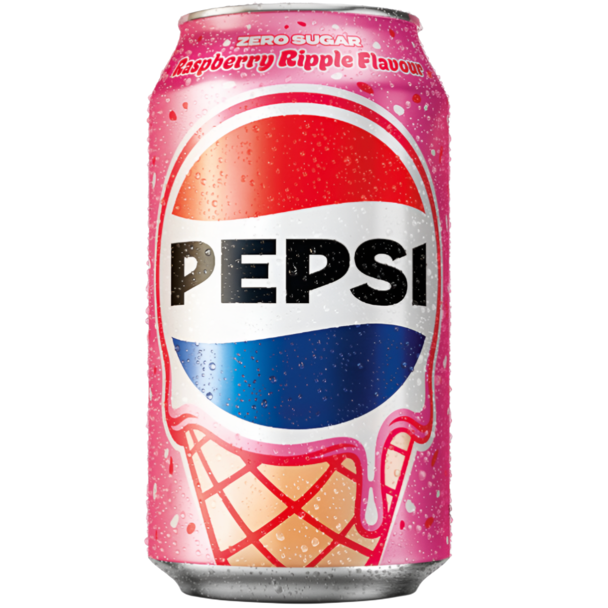 Gazuotas gaivusis gėrimas PEPSI ZERO SUGAR (RASPBERRY RIPLE), 330ml
