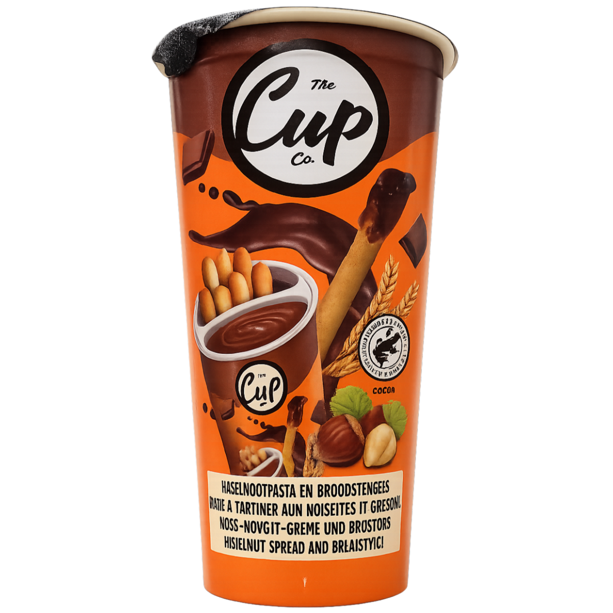 Zdjęcie Paluszki THE CUP (CHOCOLATE AND HAZELNUT), 45g