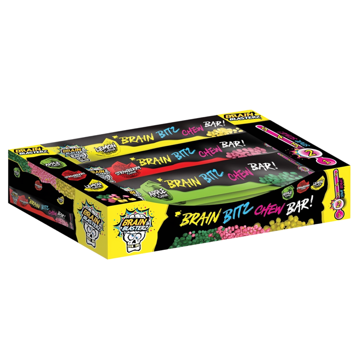 Närimiskomm BRAIN BLASTERZ BITZ CHEW BAR, 20g