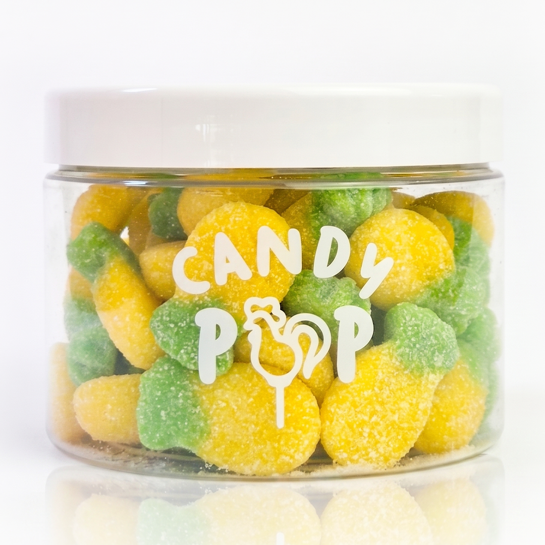 Želejas konfektes CANDY POP SOUR PINEAPPLES, 300g