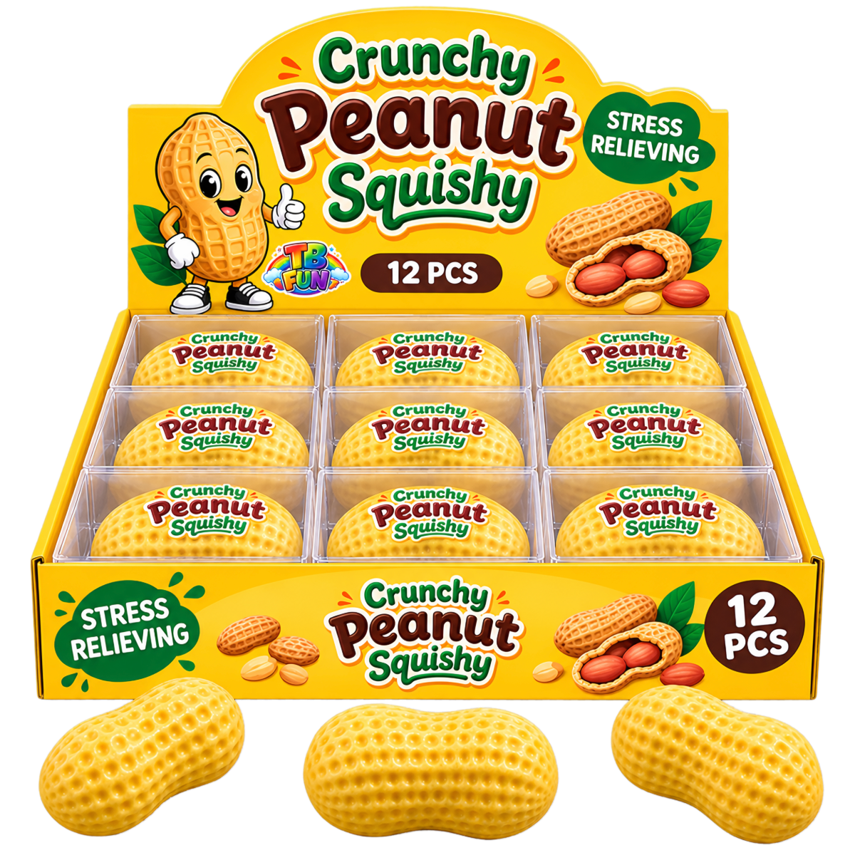 Rotaļlieta TB FUN SQUISHY (CRUNCHY PEANUT)