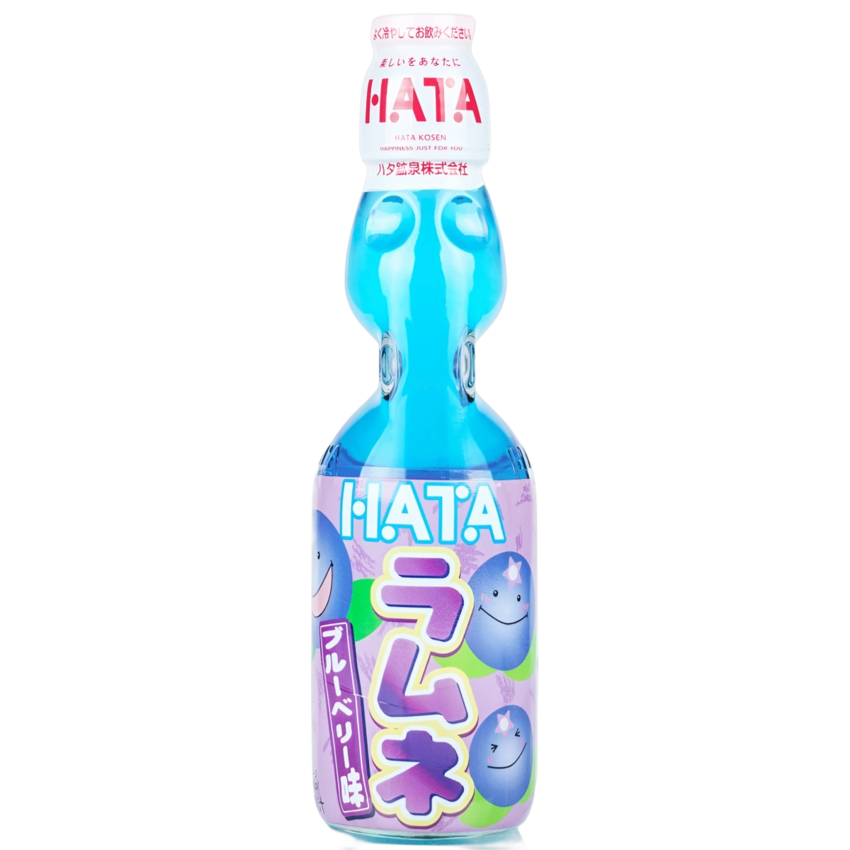 Gāzēts atspirdzinošais dzēriens RAMUNE (BLUEBERRY), 200ml