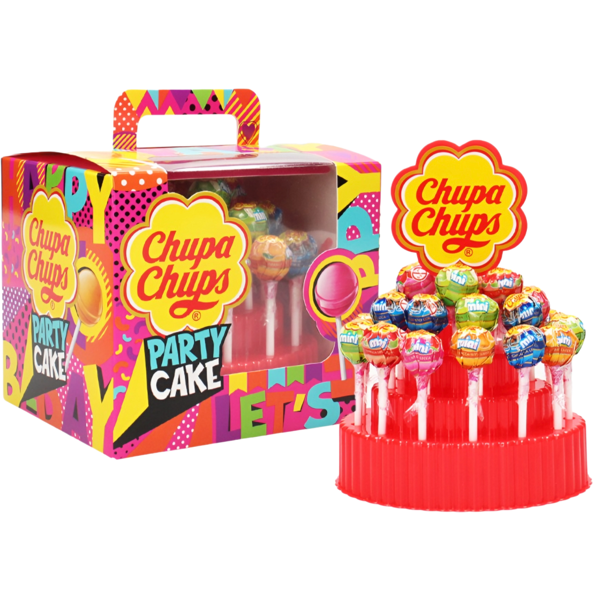 Ledinukai CHUPA CHUPS PARTY CAKE, 150g