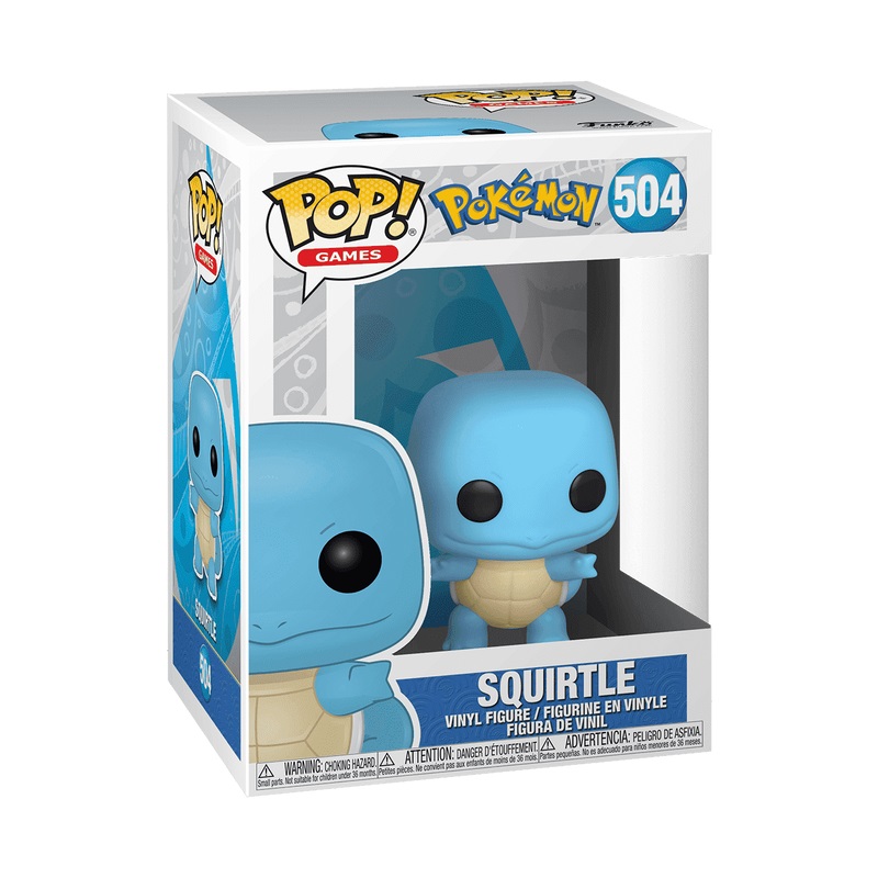 Kujuke FUNKO POP! GAMES POKEMON SQUIRTLE