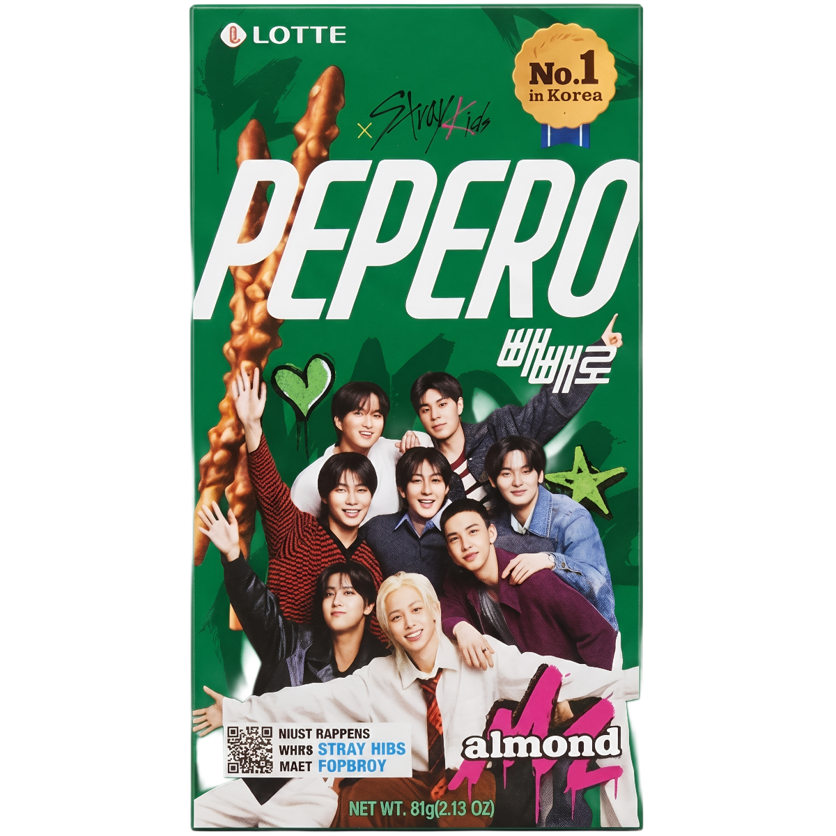 Paluszki PEPERO (ALMOND), 32g