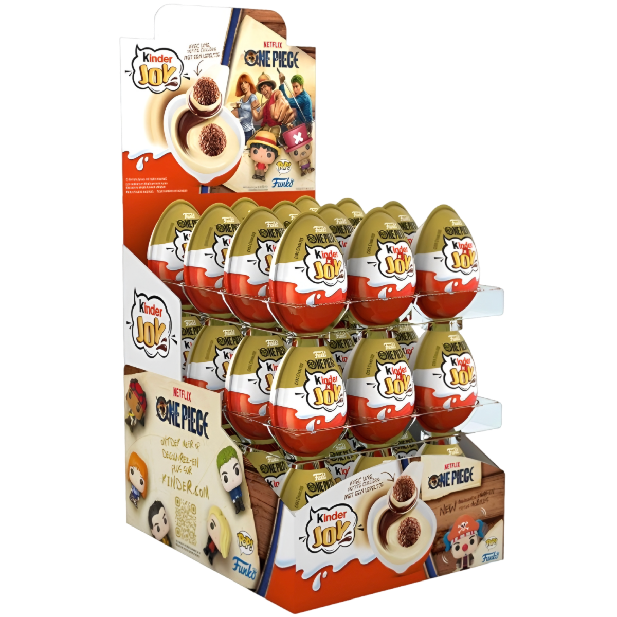 Šokolādes konfekte KINDER JOY ONE PIECE, 20g