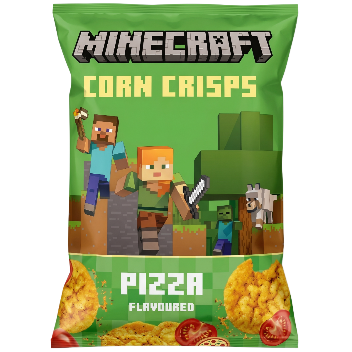 Maisikrõpsud MINECRAFT (PIZZA), 60g