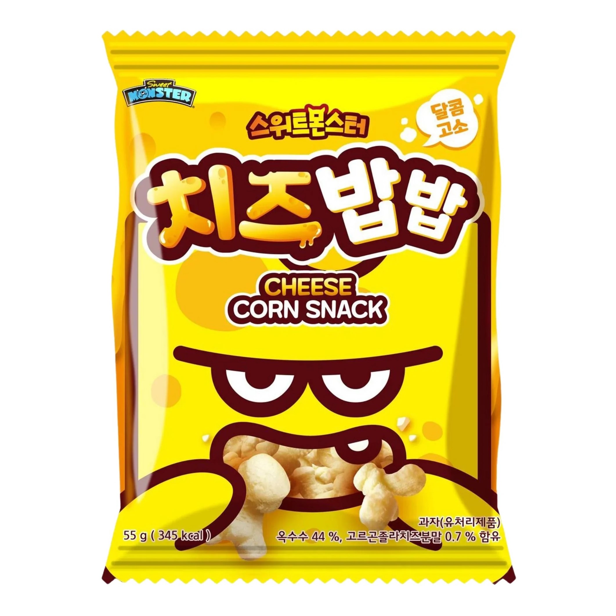 Corn Snack SWEET MONSTER (CHEESE), 55g photo