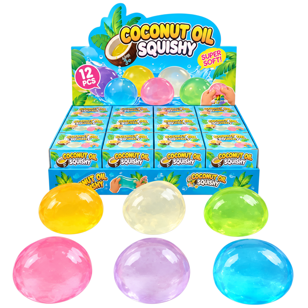 Žaislas SQUISHY (COCONUT OIL) photo