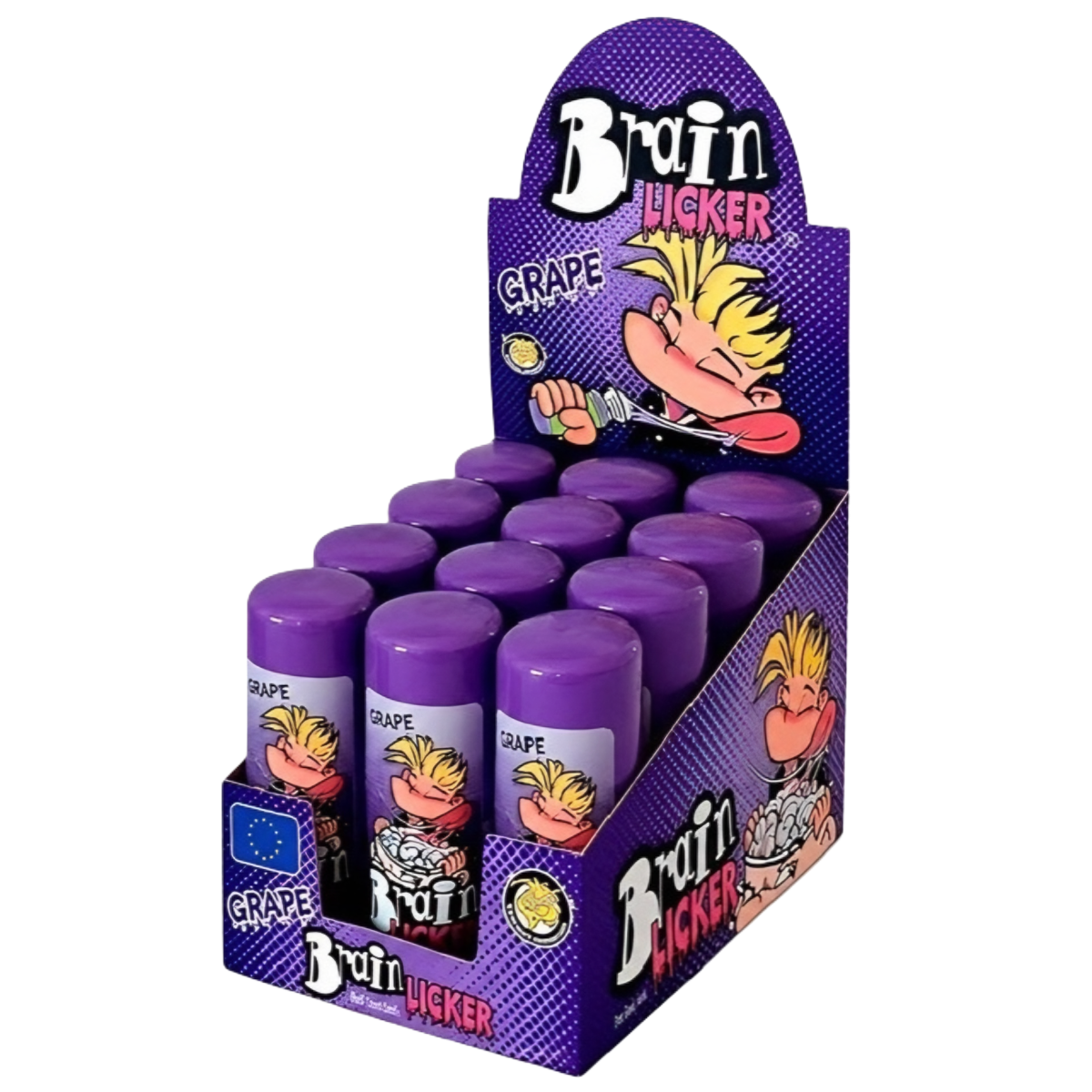 Šķidra konfekte BIP BRAIN LICKER (GRAPE), 60ml
