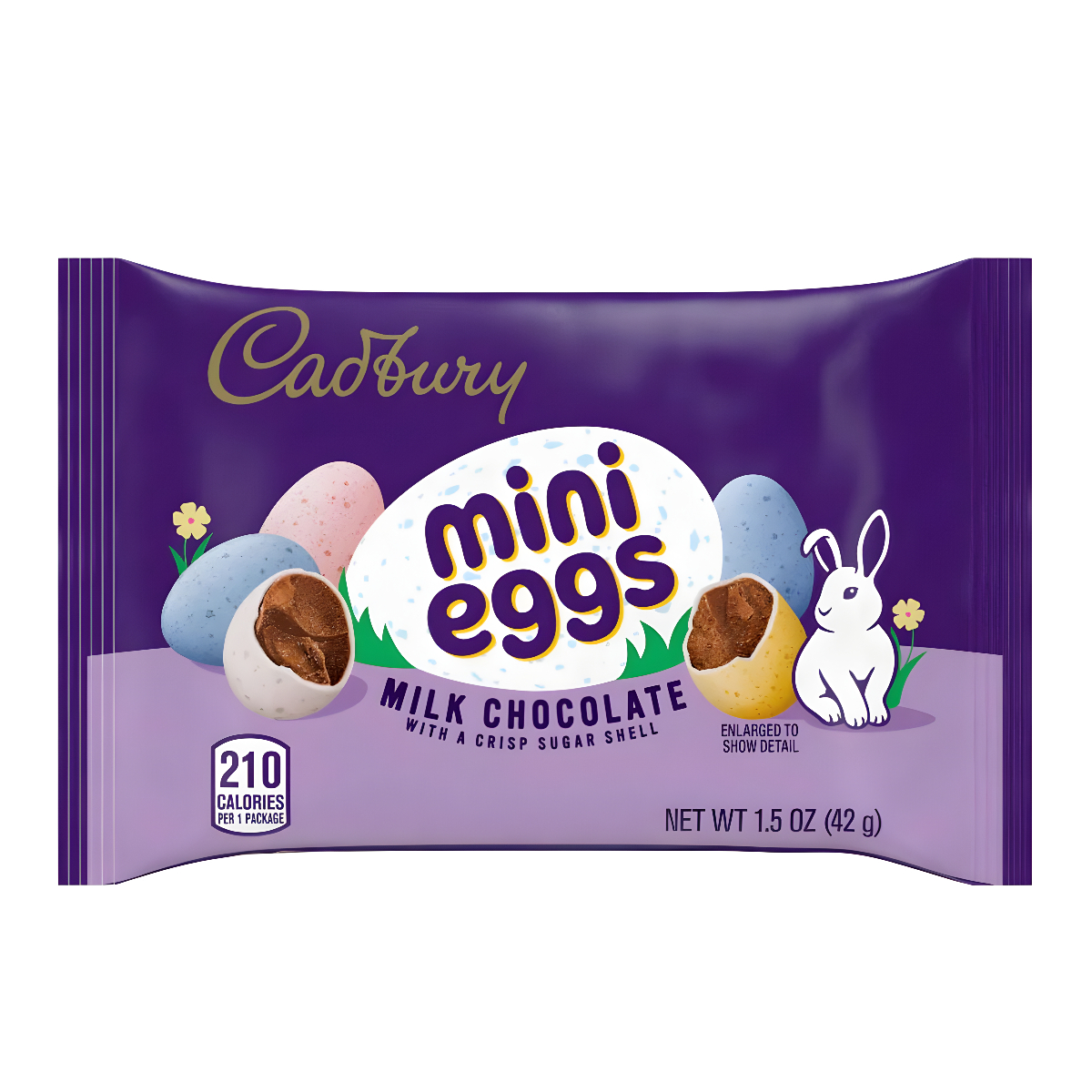 Maitosuklaakarkit CADBURY MINI EGGS, 42g