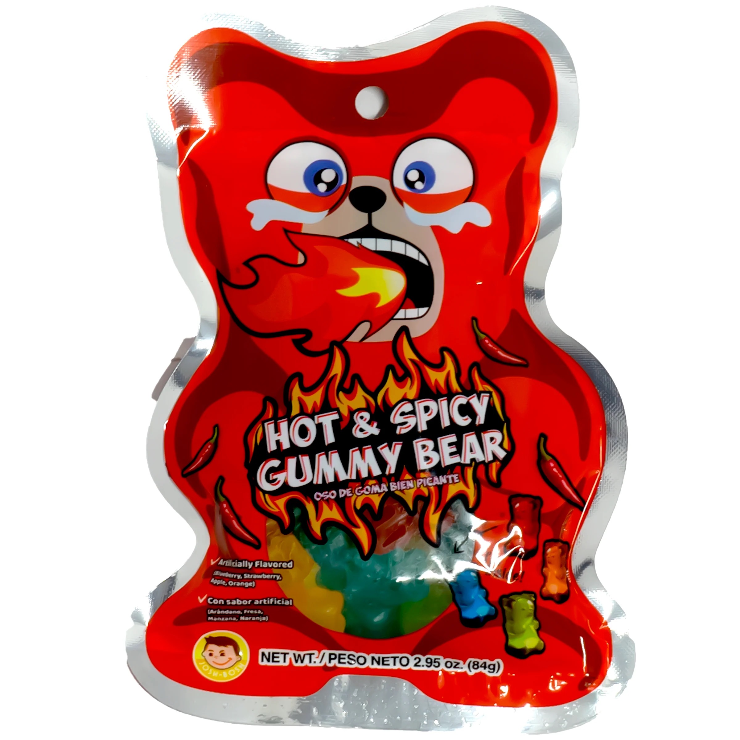 Kummikommid POCAS HOT AND SPICY GUMMY BEAR, 84g foto