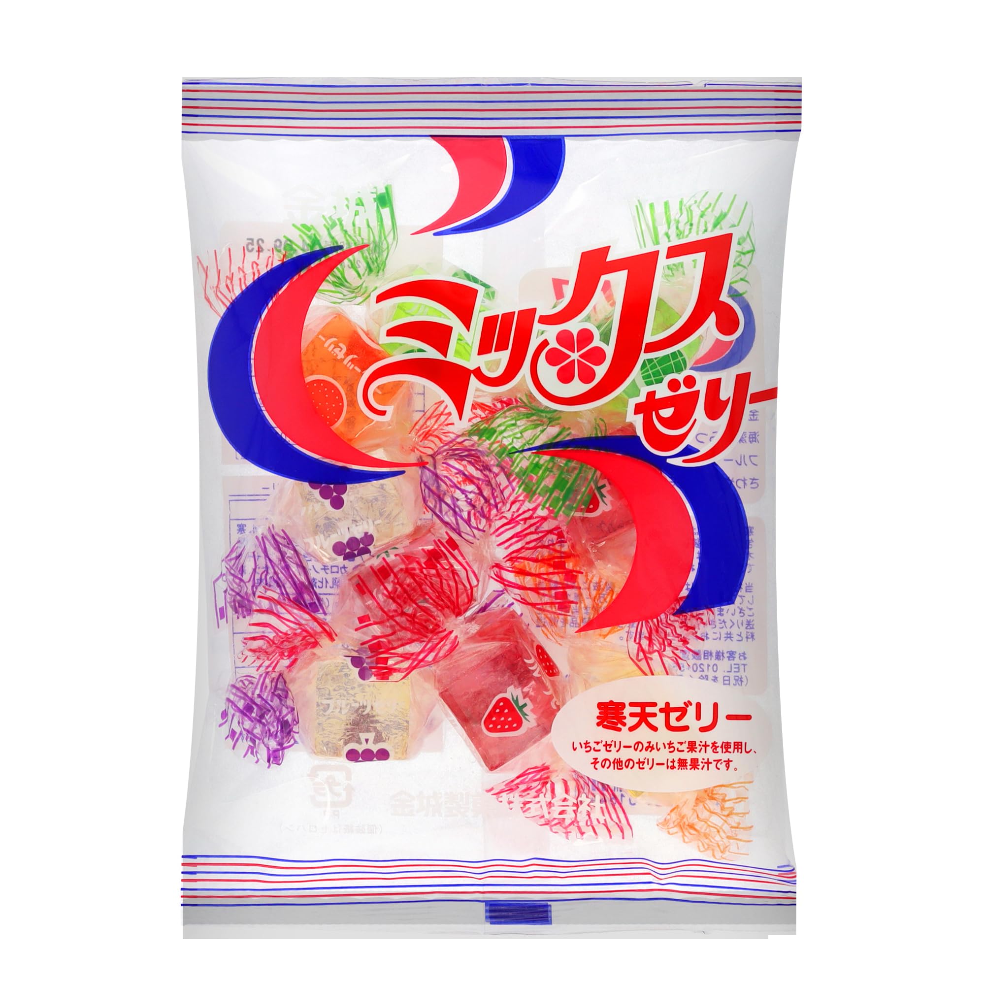 Zdjęcie Cukierki galaretki KINJO MIXED, 125g