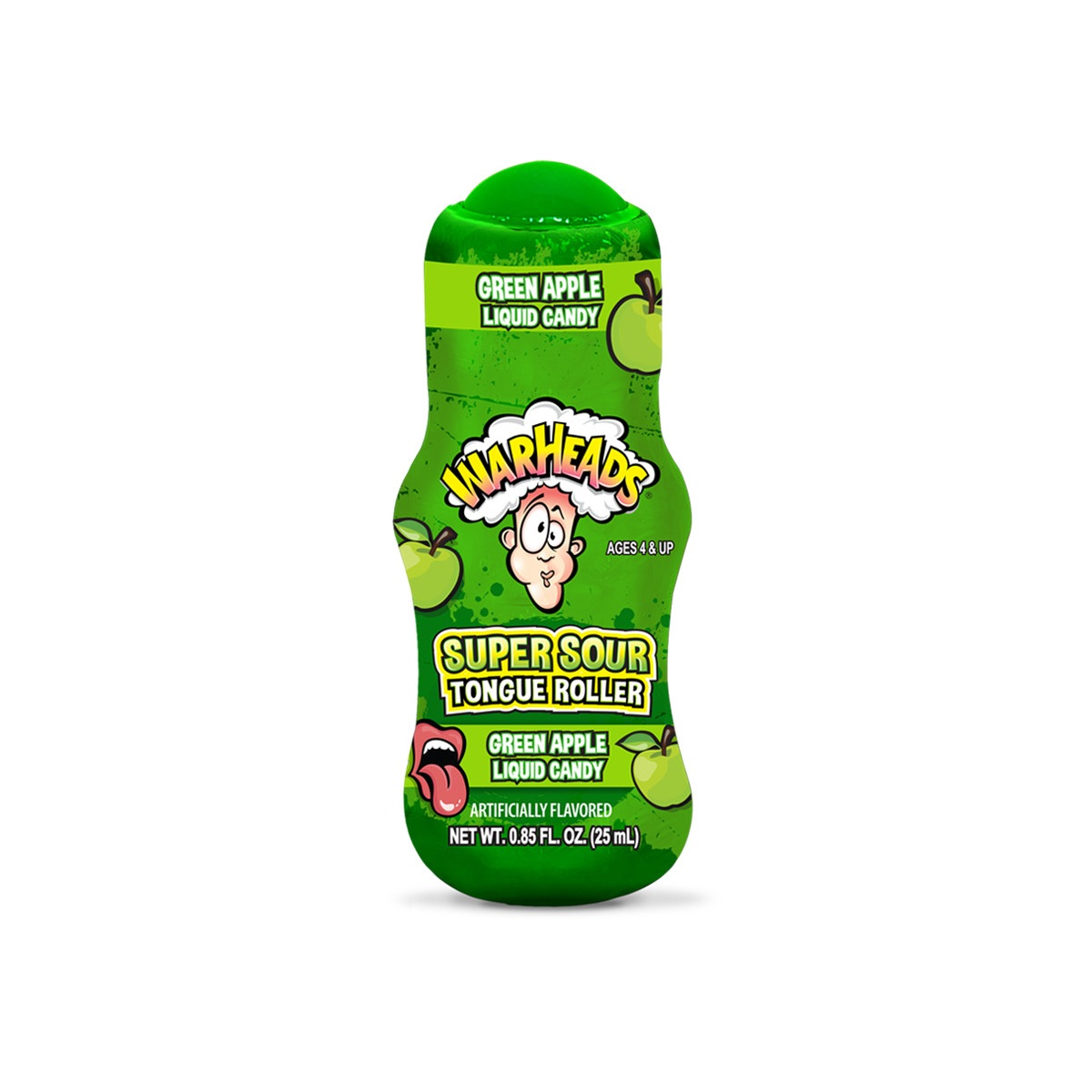 Šķidra konfekte WARHEADS SUPER SOUR TONGUE ROLLER, 25ml