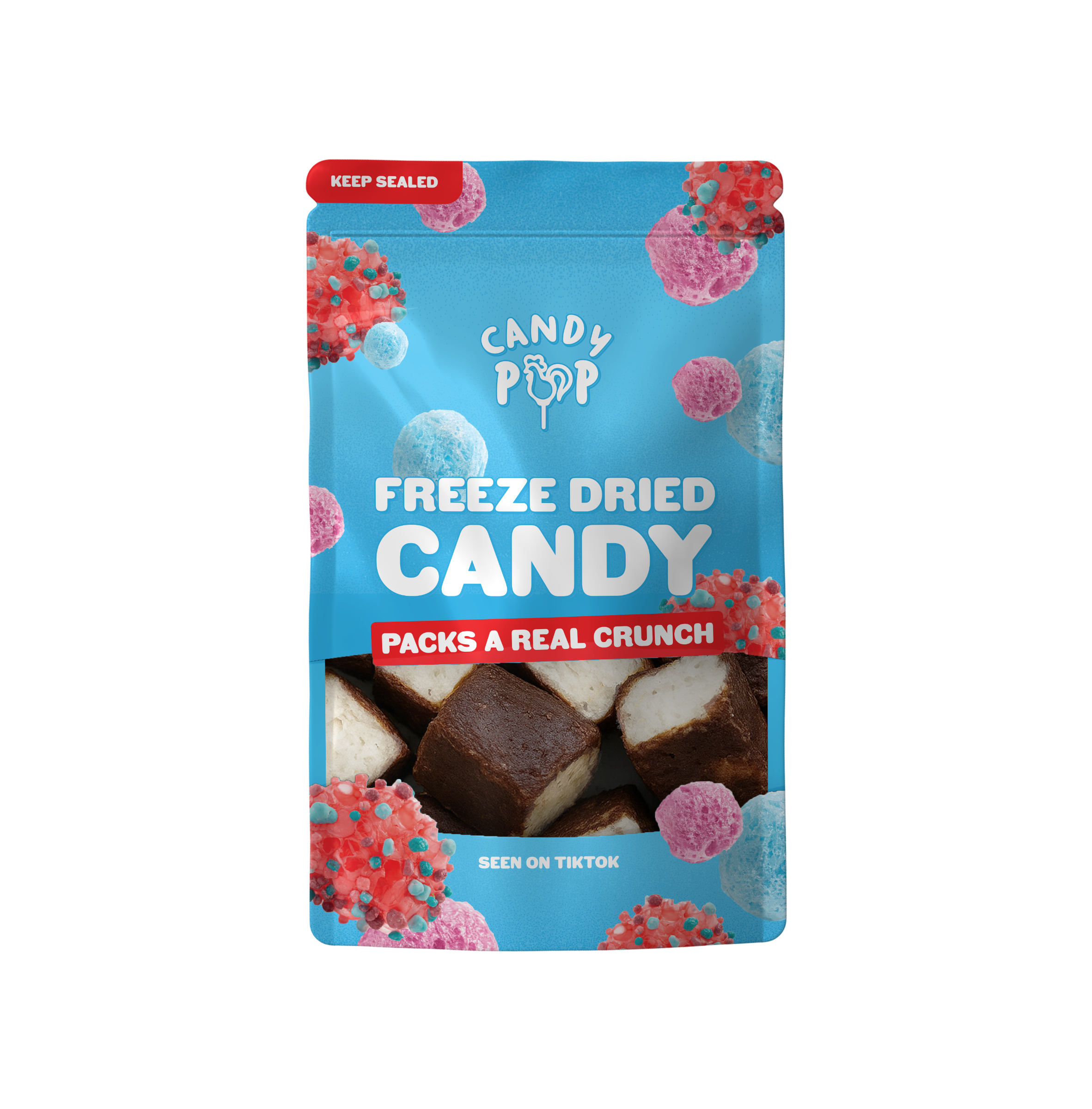 Zdjęcie Batoniki twarogowe z mlekiem skondensowanym FREEZE DRIED, 50g