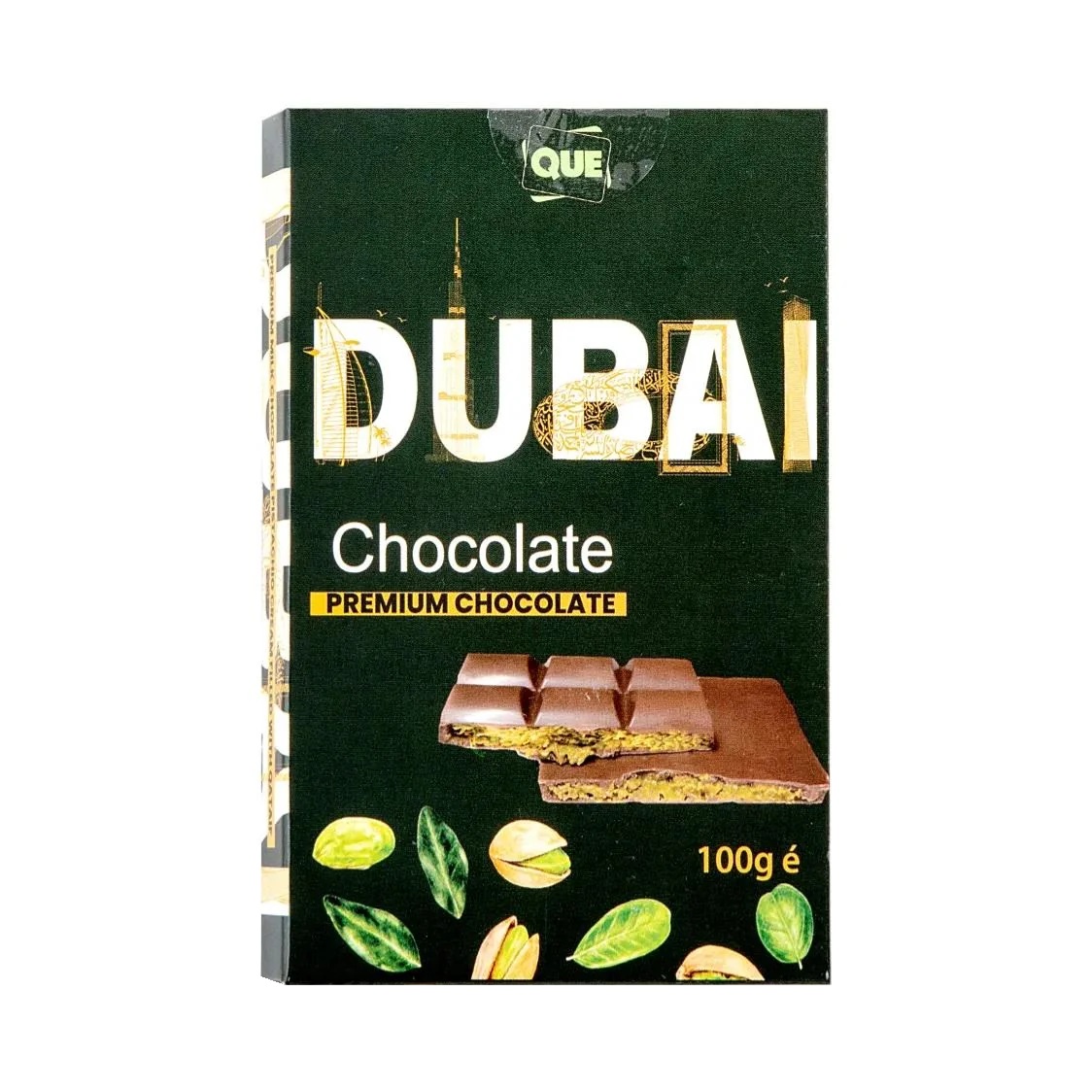 Zdjęcie Czekolada mleczna QUE DUBAI, 100g