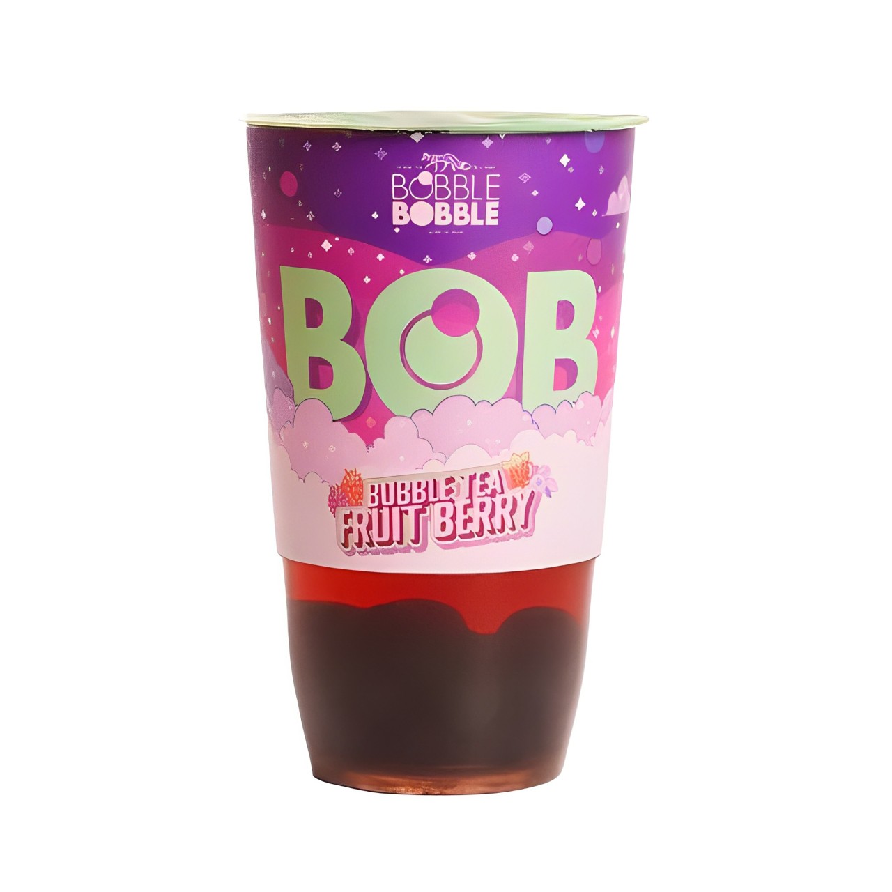 Bubble tea BOB (FRUIT BERRY), 360ml