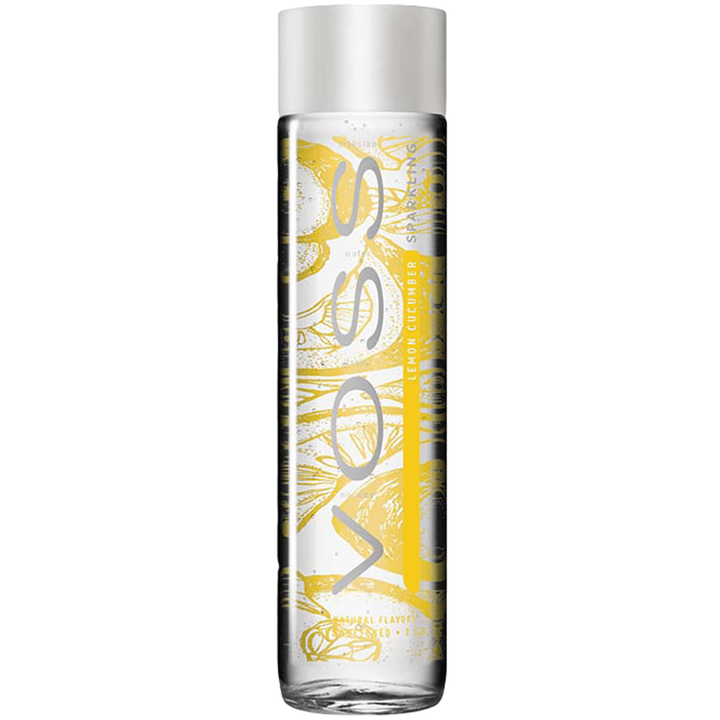 Gāzēts ūdens VOSS (LEMON CUCUMBER), 375ml foto