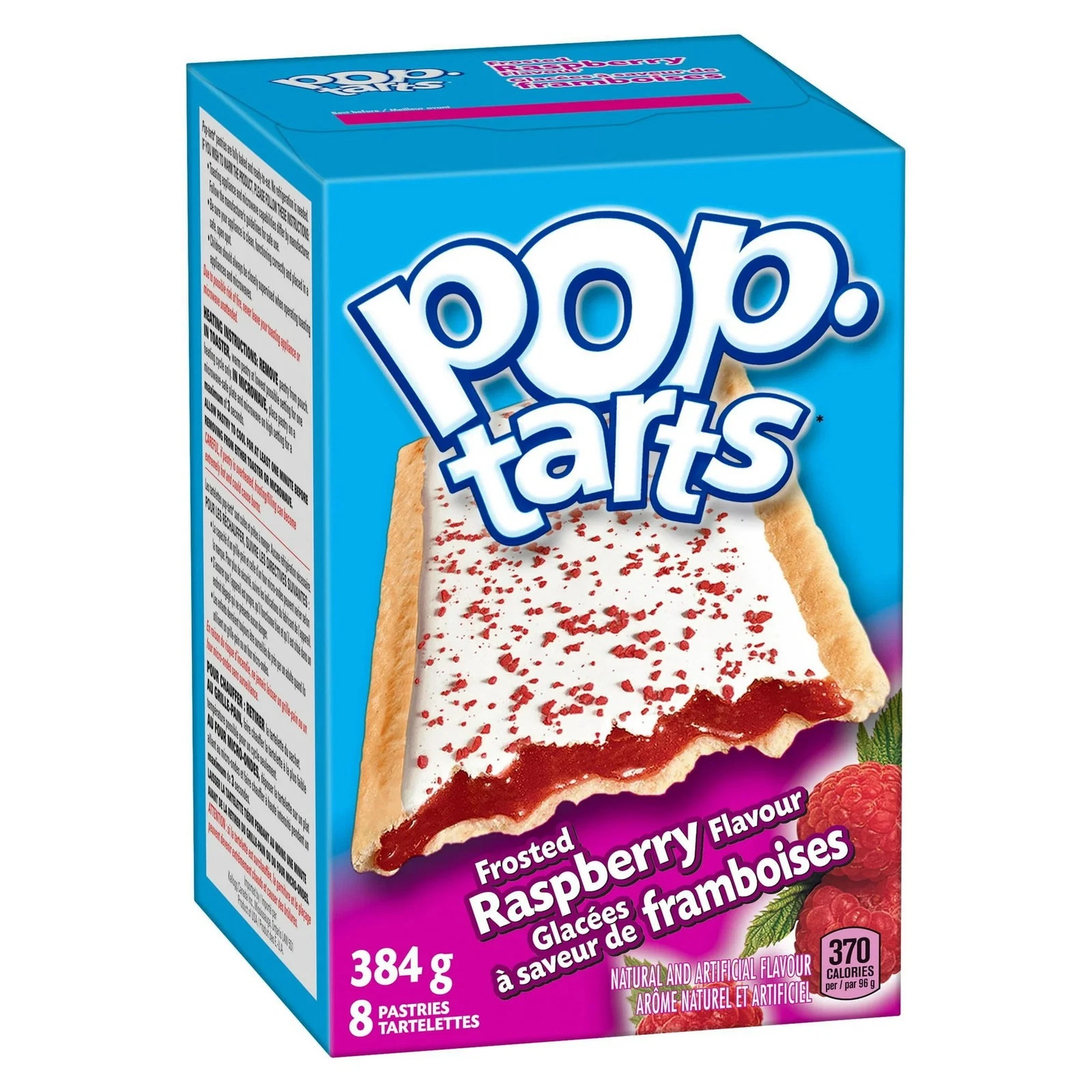 Cepumi POP-TARTS (FROSTED RASPBERRY), 384g foto