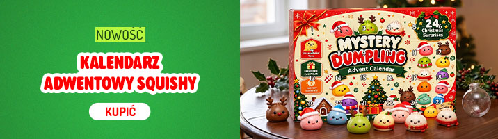 Kalendarz adwentowy z zabawkami MYSTERY DUMPLING, 350g