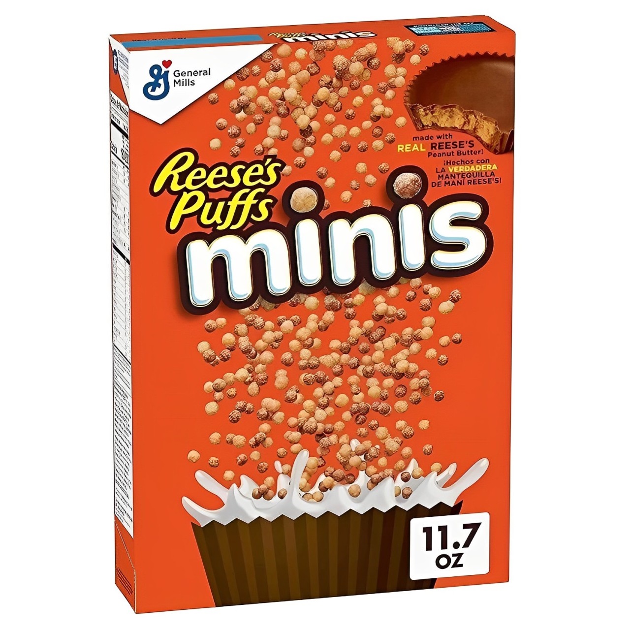 Sausi pusryčiai REESE'S PUFFS MINIS, 331g photo