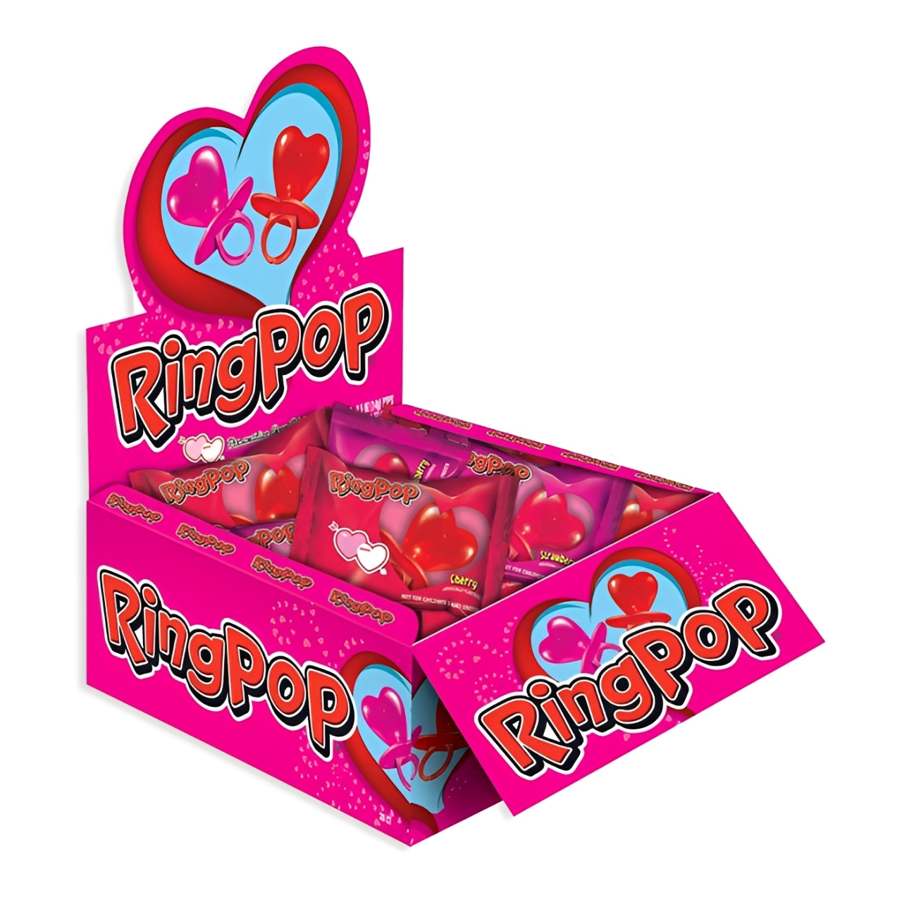 Ledinukas RING POP VALENTINE HEART, 14g