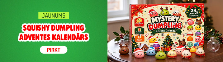 Adventes kalendārs ar rotaļlietām MYSTERY DUMPLING, 350g