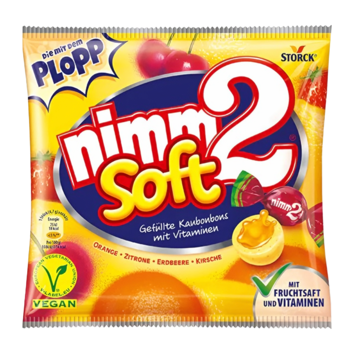 Närimiskommid NIMM2 SOFT (ORANGE), 116g foto