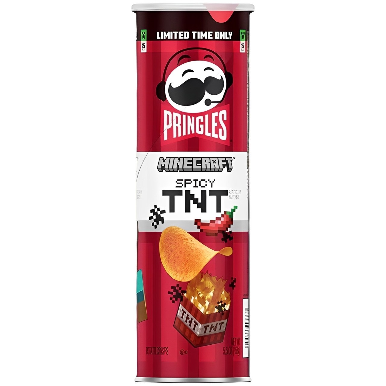 Krõpsud PRINGLES MINECRAFT SPICY TNT, 158g foto