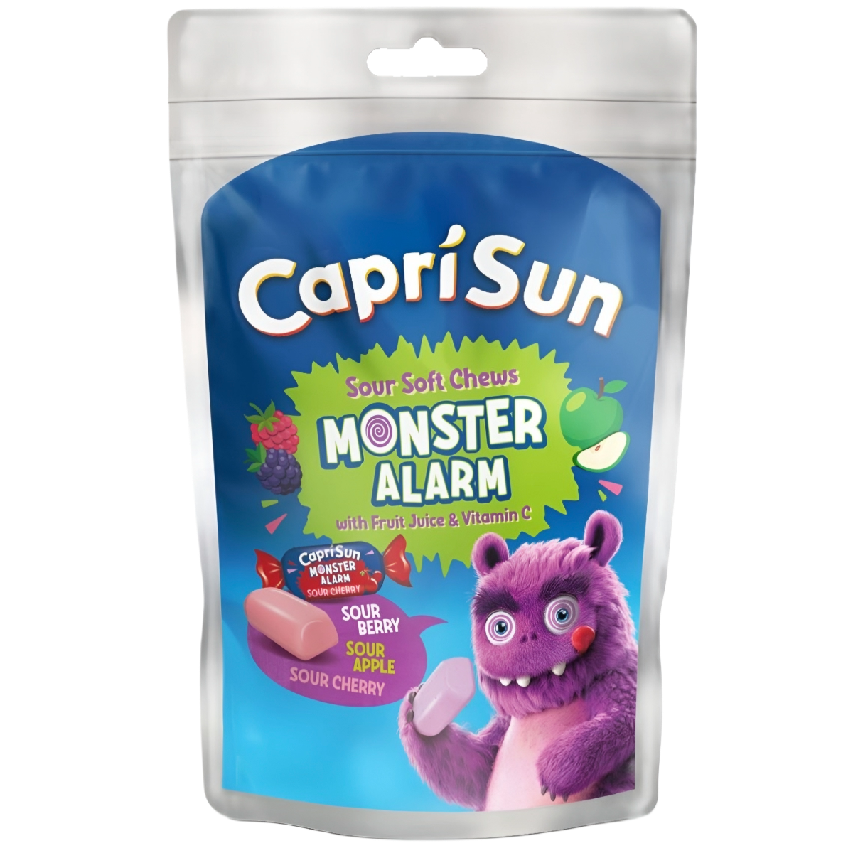 Sitkeät karkit CAPRI-SUN SOFT CHEWS MONSTER ALARM, 147g
