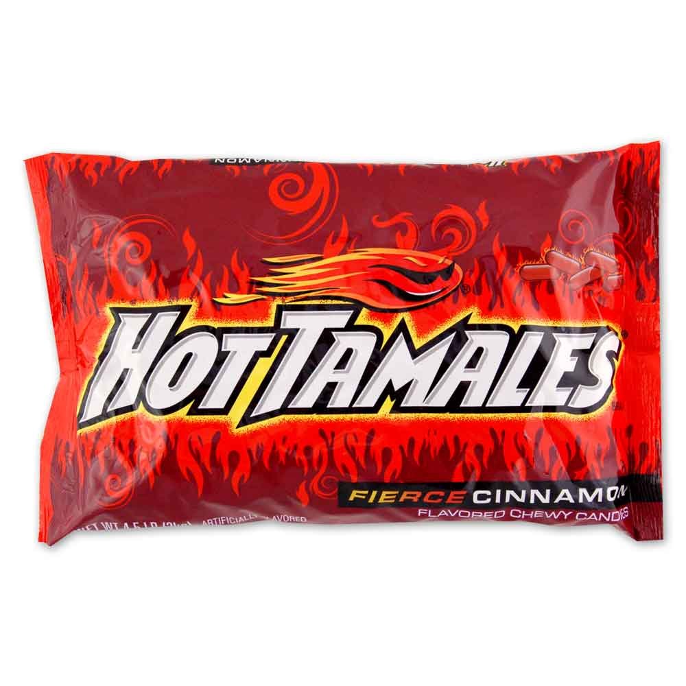 Zdjęcie Cukierki do żucia HOT TAMALES (FIERCE CINNAMON), 127g