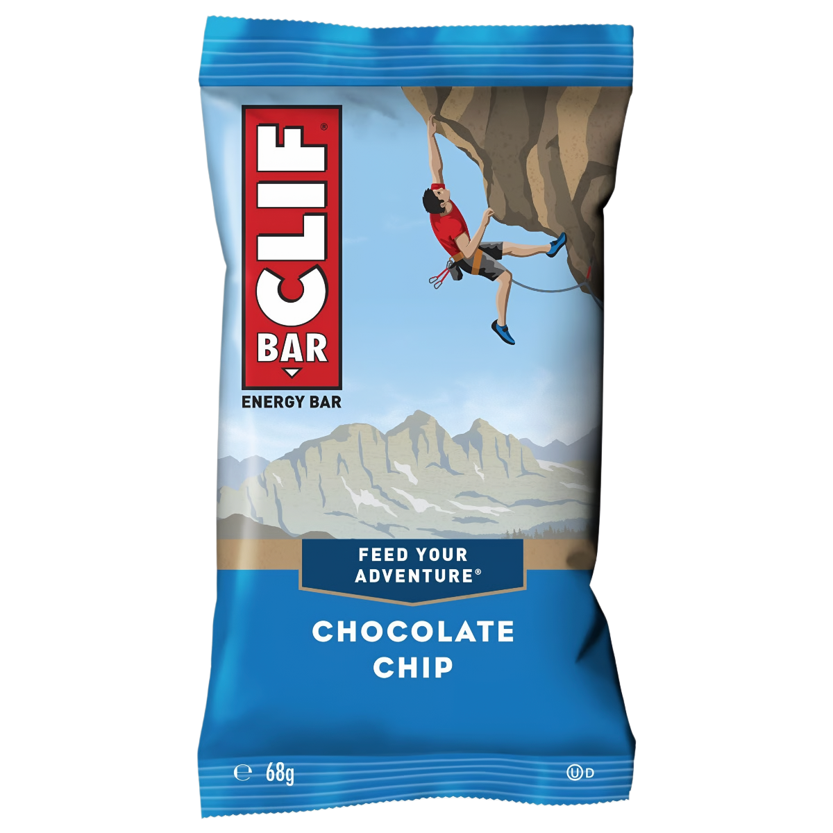Enerģijas batoniņš CLIF (CHOCOLATE CHIP), 68g