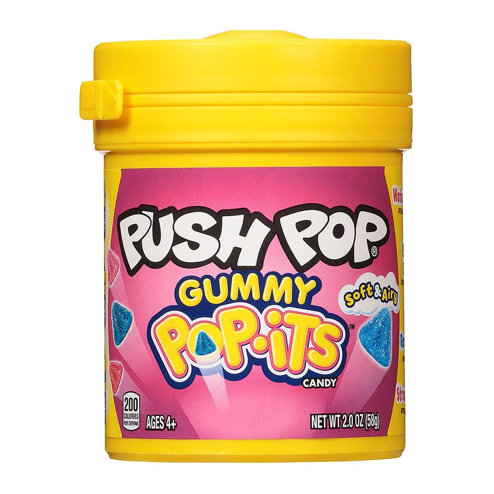 Chewy Candy PUSH POP POP-ITS, 58g photo