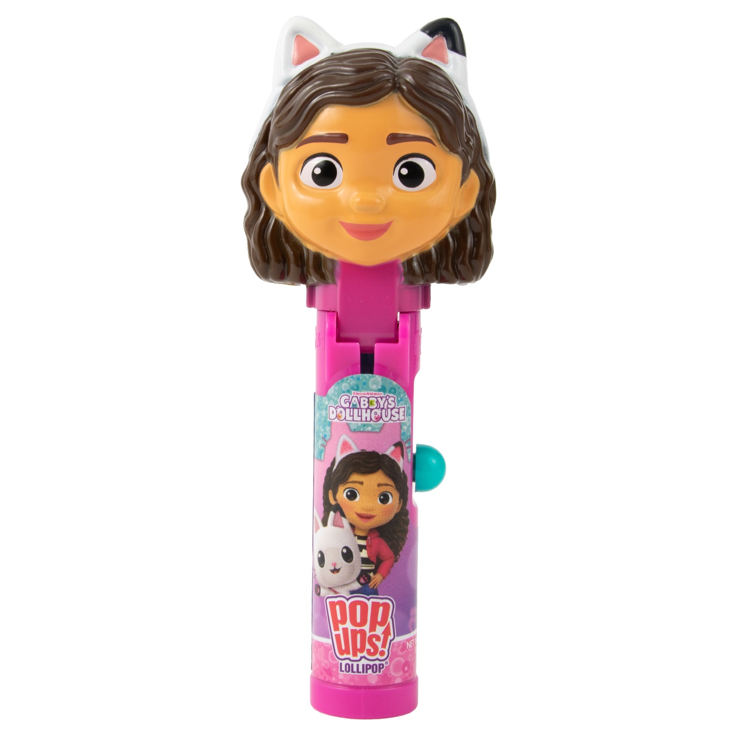 Sūkājamā konfekte ar rotaļlietu BIP POP UPS GABBY'S DOLLHOUSE, 10g