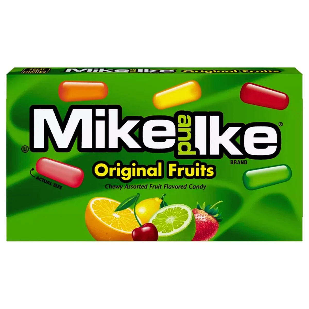 Košļājamās konfektes MIKE AND IKE ORIGINAL, 120g foto