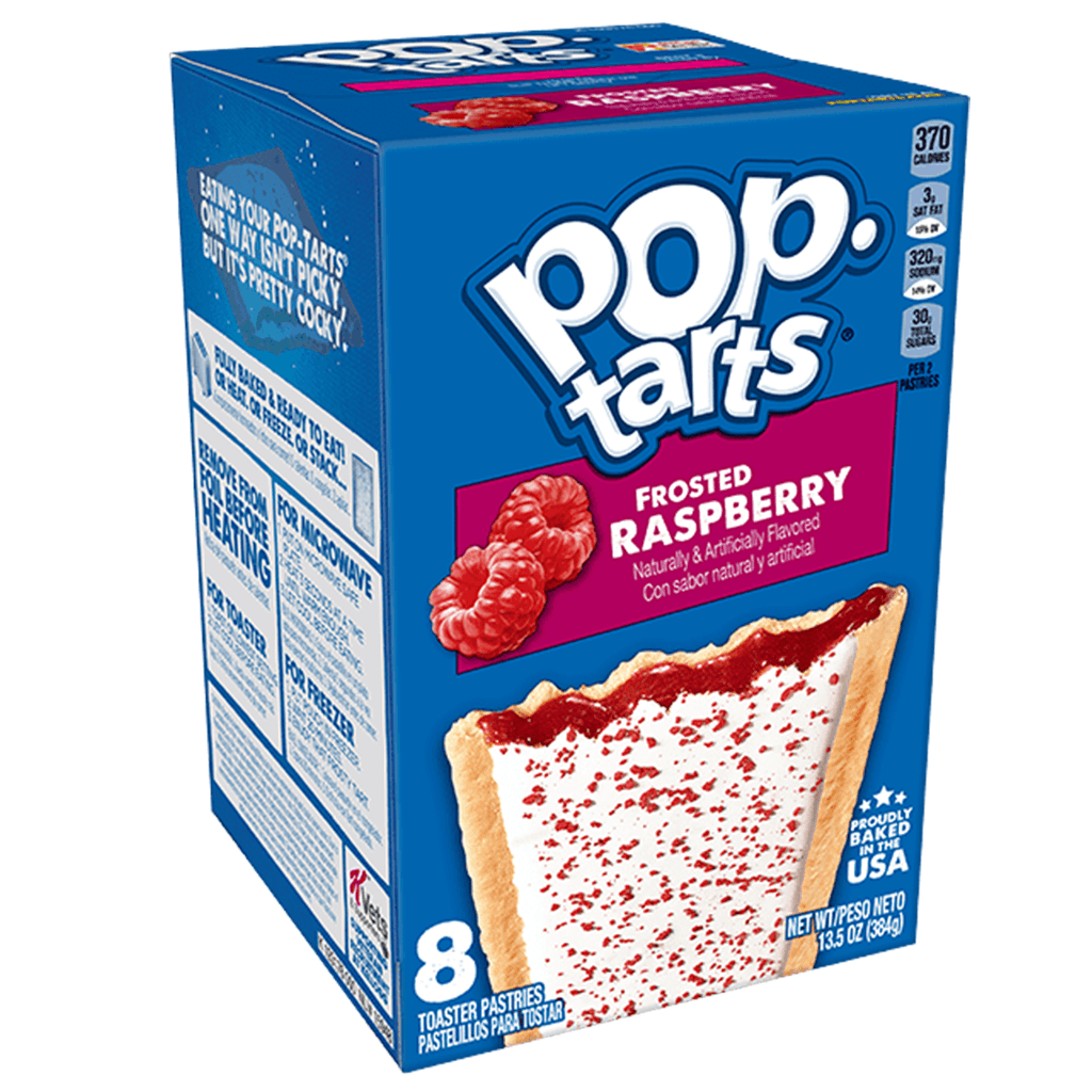 Zdjęcie Ciasteczka POP-TARTS (FROSTED RASPBERRY), 384g