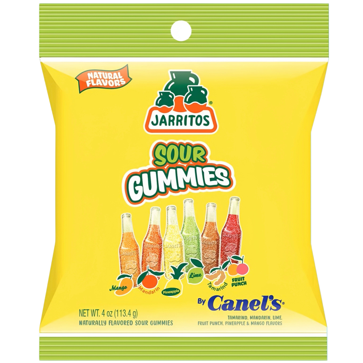 Kummikommid JARRITOS (SOUR), 113,4g foto