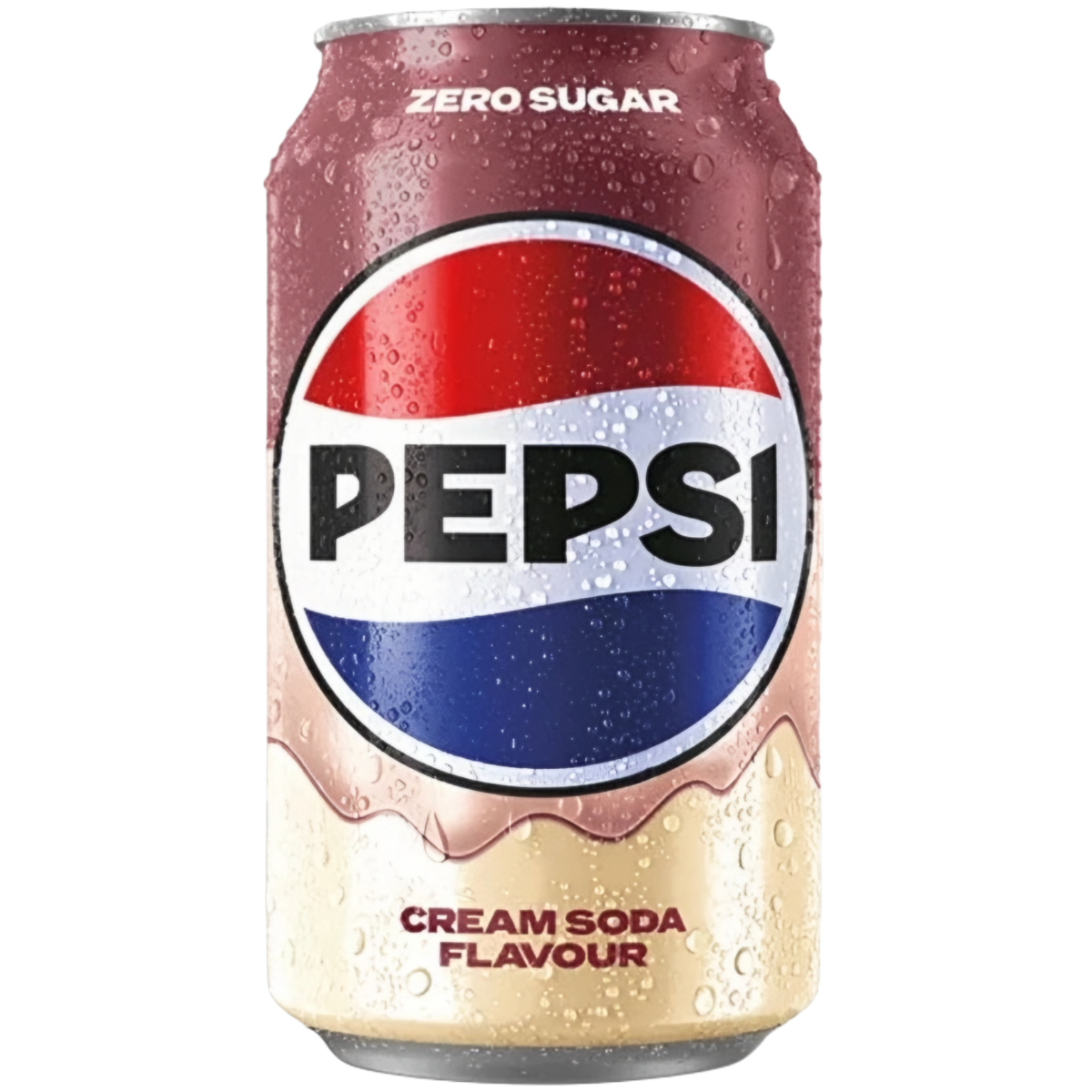 Karboniseeritud karastusjook PEPSI ZERO SUGAR (CREAM SODA), 330ml